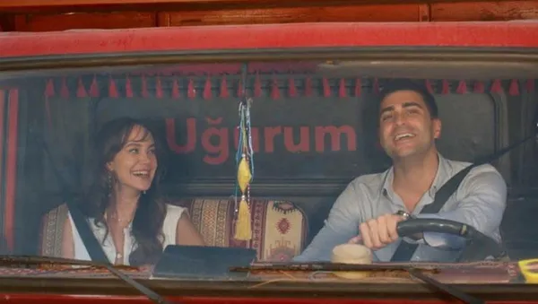Haysiyet dizisinde kırmızı kamyon nostaljiyi hatırlattı