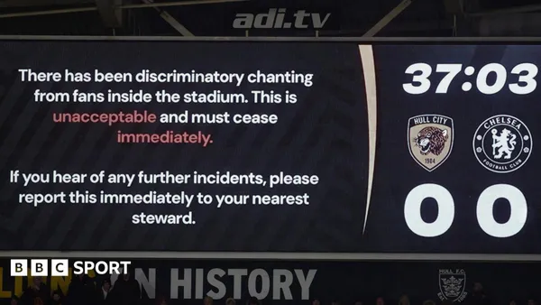 Hull City, Ayrımcı Tezahüratlar Nedeniyle Para Cezası Ödedi