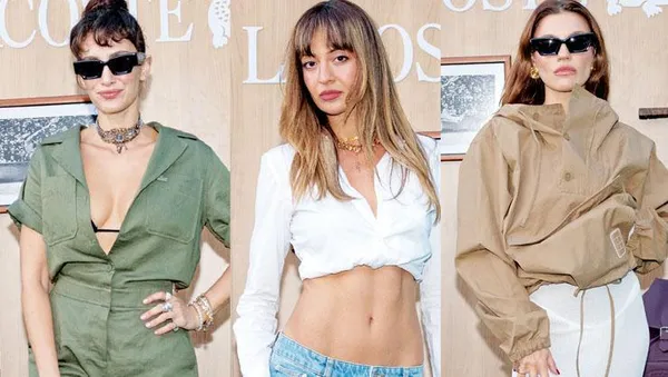 Lacoste'dan kortta şık buluşma