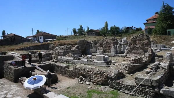 Sulusaray'daki Sebastapolis Antik Kenti gün yüzüne çıkıyor